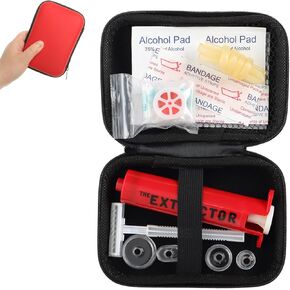 Snake Bite Kit Bee Sting Kit Venom Extractor Suction Pump Emergency Sting Bite Kit First Aid Supplies for Backpacking Camping and Hiking