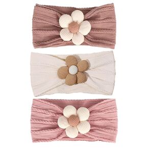 Baby Girls Bow Flora Headband Baby Turban Knotted Elastic Headwrap for Newborn Infant Toddler Hair Accessories
