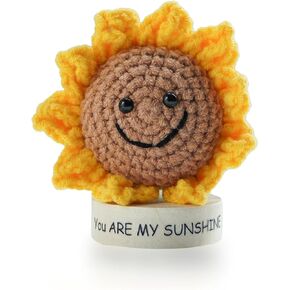 دمية حياكة البطاطس الإيجابية من Sikyby مع بطاقة ملهمة لتقليل الضغط، لعبة مضحكة لتزيين السيارة والمكتب فريدة من نوعها in Kuwait