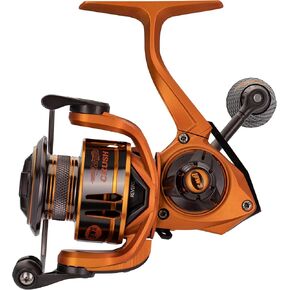 Lew's MACH Crush Spinning Fishing Reel, 6.2:1 Gear Ratio, Right or Left-Hand Retrieve, Aluminum Frame, Premium 11 Bearing System