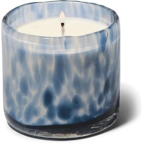 Paddywax Luxury Candles in Hand-Crafted Artisan Blown Glass Scented Luxe Candle, 8-Ounce, Palo Santo