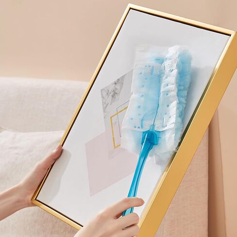 Disposable Duster Refills Bulk Blue Electrostatic Duster Heads Heavy Duty Dusters Refills 20 Counts in Saudi Arabia