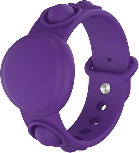 Kids Wristband For Airtag, Air Tag Wristband For Kids, Silicone Bands Compatible With Apple AirTag 2021 in Saudi Arabia