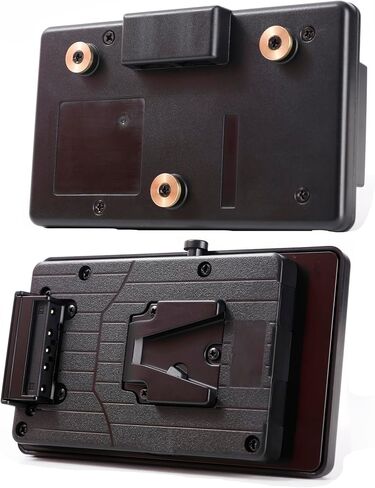 LSYRIA V-Lock V Mount to Gold Mount Battery Adapter Plate Converter Compatible with Anton-Bauer Sony HDV DSLR Rig Panasonic ARRI RED JVC Video (A-GP-S) in Kuwait