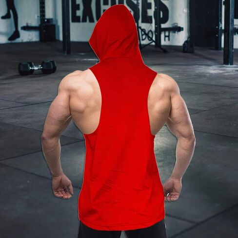 Mens Skull Print Stringer Bodybuilding Gym Tank Tops Sleeveless Workout Shirt Fitness Vest in Saudi Arabia