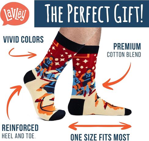 لافلي If You Can Read This Socks - هدايا مضحكة للرجال والنساء والمراهقين in Kuwait