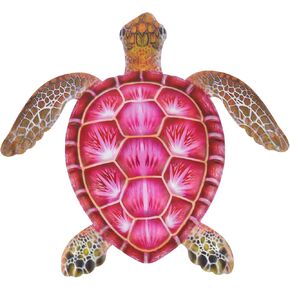 Levemolo 1pc Turtle Wall Hanging Wall Art Decor Metal Art Wall Decor Turtle Metal Garden Wall Art Vintage Ornament Outdoor Decor Tortoise Wall Hanging Decoration Ocean Model Iron Seaside