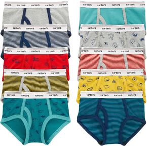Carter's 10-Pack Cotton Briefs (6/7, Yellow)
