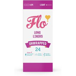 Here we Flo Bamboo Naked Liner 24 Count, 24 CT