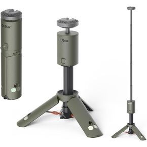 Outask Camping Lantern Rechargeable, Portable Magnetic Camping Lights with 12000mAh Battery, Telescoping IPX6/IPX7 Waterproof Flashlights, Camping Lamp for Emergency, Camping, Hiking (Military Green)