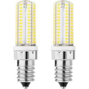 Rayhoo 2pcs E14 LED Light Bulbs 5W Equivalent 40W Incandescent Bulb, E14 European Base Bulb, Not Dimmable, Warm White 2800-3200K, 300-320LM