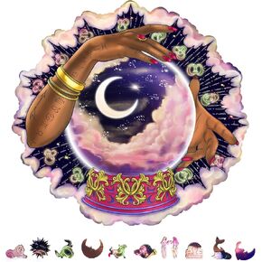 ZenChalet - Yoga Pose Jigsaw Puzzles for Adults 200 Piece - Unique Wooden Puzzles for Adults, Great Brain Teaser - Extraordinary Gift for Friends and Family - Perfect for Relaxation and Focus