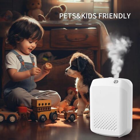 Smart Scent Air Machine for Home, Bluetooth Hotel Collection Diffuser Waterless Essential Oil Diffuser 400ML, Cold-Air Scent Diffuser, for Hotel, Office, Home, Spa, Bath Room(White) in Saudi Arabia