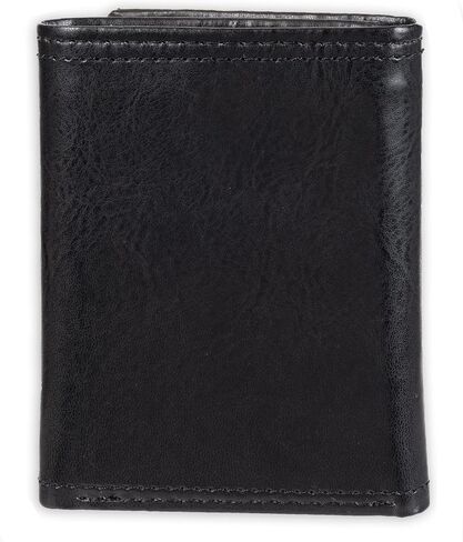 Dockers Men's RFID Extra Capacity Trifold Wallet with Zipper, Brown, One Size, Brown, One Size, Rfid Extra Capacity Trifold Wallet With Zipper in Kuwait