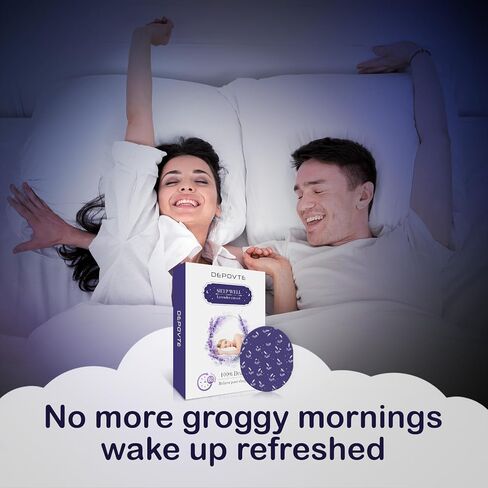 60 قطعة من رقعات النوم من Acotye مع الميلاتونين، رقعات النوم مع اللافندر والبابونج، قوة إضافية، يمكن استخدامها طوال الليل، للرجال والنساء in Kuwait