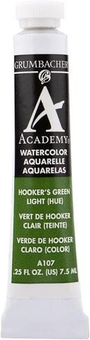 Grumbacher Academy Watercolor Paint, 7.5ml/0.25 Ounce, Sap Green (A187) in Saudi Arabia