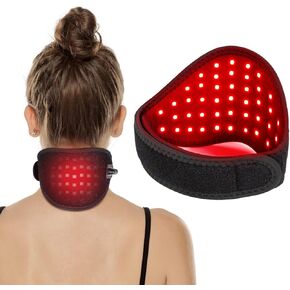 660nm LED Red Light and 880nm Near Infrared Light Therapy Devices Slippers for Foot Pain Relief Light Therapy Device Easily Use at Home Safe for All Types of Skin (Two Pads)