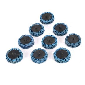 10 Pack 2" Strip Disc Rust Removal Wheel,Angle Grinder Disc Wheel,2 inch Quick Change Easy Strip & Clean Discs (Purple)