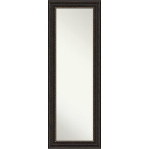 Amanti Art Door Wall Mirror, Full Length Mirror (55.5 x 21.5 in.), Ballroom Bronze Full Body Mirror and On The Door Mirror Full Length Mirror for Bedroom or Living Room Decor, frameColors Mirror,