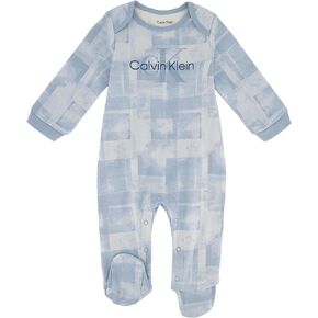Calvin Klein baby-boys Footed Coverall in Kuwait