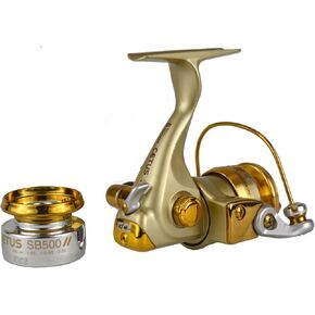 TICA SB800 Cetus Trout Spinning Fishing Reel, Gold, 6-Pound/95-Yard