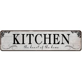 Farmhouse Kitchen Décor, Kitchen Signs, Funny Kitchen Décor, Bitchin Kitchen Sign 4" x 16" - No Bitchin’ In My Kitchen