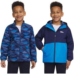 Eddie Bauer Youth Lone Peak 3 in 1 Jacket (Magenta, Large 14/16)