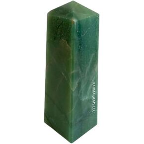Natural Amethyst Crystal Tower - Handwork Obelisk Tower Promotes Energy & Good Health - Polished Stone Perfect for Reiki Healing - Ideal Gift for Crystal Collectors - 4 Corner (3" to 4")