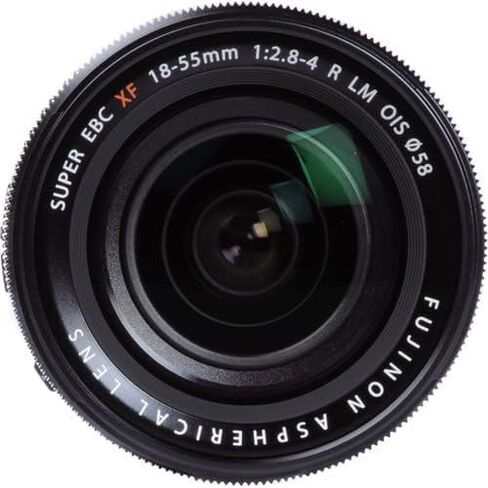 FUJIFILM XF 18-55mm f/2.8-4 R LM OIS Lens, Rounded 7-Blade Diaphragm, Three Aspherical Elements, X-Mount Lens/APS-C Format, Linear Autofocus Motor (Renewed) in Saudi Arabia