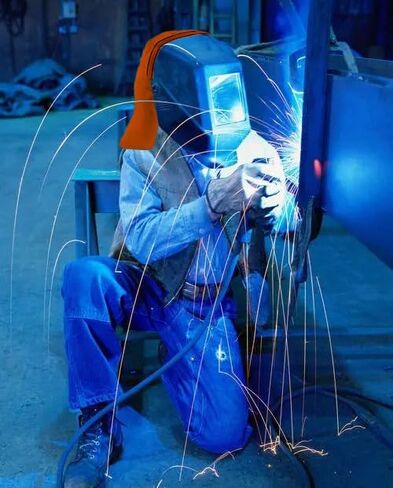 Welding helmet rear extension cover, helmet extended FR cotton Hood, neck sun canopy, anti-glare, with crimp seal, suitable for most welding helmets in Saudi Arabia