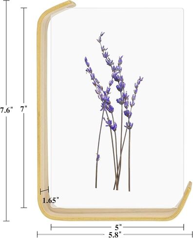 إطار صورة 4 × 6 إطار صور خشبي إطار مزدوج الجوانب لعرض الطاولة على شكل حرف L إطارات صور عموديًا أو أفقيًا من خشب الجوز in Kuwait