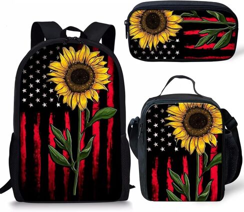 Backpack for Kids Girls Boys Elementary School Bag 3 Piece Set with Lunch Box and Pencil Case in Saudi Arabia