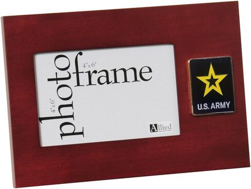 Allied Frame US Coast Guard Medallion Desktop Landscape Picture Frame - 4 x 6 Inch in Saudi Arabia