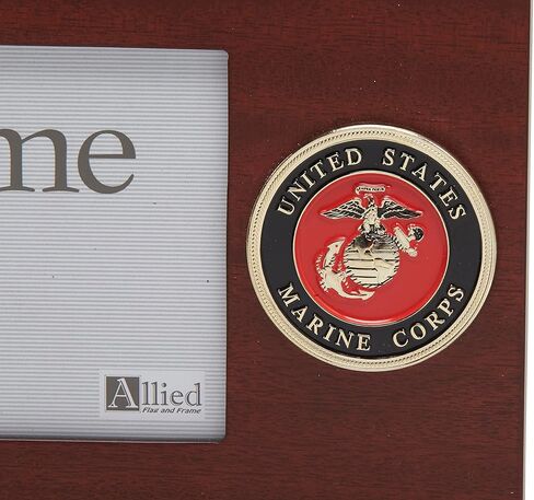 Allied Frame US Coast Guard Medallion Desktop Landscape Picture Frame - 4 x 6 Inch in Saudi Arabia