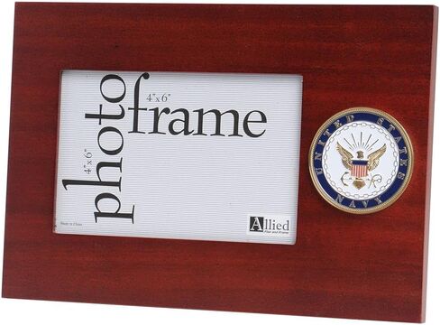 Allied Frame US Coast Guard Medallion Desktop Landscape Picture Frame - 4 x 6 Inch in Saudi Arabia