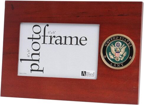 Allied Frame US Coast Guard Medallion Desktop Landscape Picture Frame - 4 x 6 Inch in Saudi Arabia