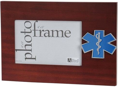 Allied Frame US Coast Guard Medallion Desktop Landscape Picture Frame - 4 x 6 Inch in Saudi Arabia