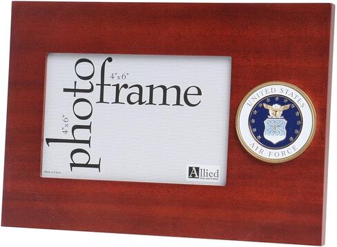 Allied Frame US Coast Guard Medallion Desktop Landscape Picture Frame - 4 x 6 Inch in Saudi Arabia