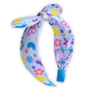 FROG SAC عصابة رأس يونيكورن للفتيات، عصابات رأس على شكل فيونكة للأطفال، عصابات شعر معقودة بألوان قوس قزح لطيفة للأطفال، إكسسوارات شعر مريحة للفتيات الصغيرات، عصابة شعر للأطفال الصغار (يونيكورن)