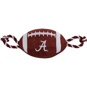 Pets First NCAA Michigan Wolverines Football Dog Toy, Tough Quality Nylon Materials, Strong Pull Ropes, Inner Squeaker, Collegiate Team Color, 1 Count (Pack of 1) in Kuwait