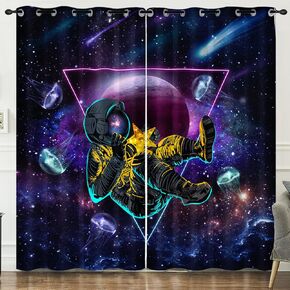 HOSIMA Star Curtains Teen Girls Trendy Stuff Room Decor Aesthetic,Glitter Star Themed Curtains for Living Room 2 Panels Set for Teen Girls Bedroom,Pink Curtains for Girls Bedroom,38W*45H Inch