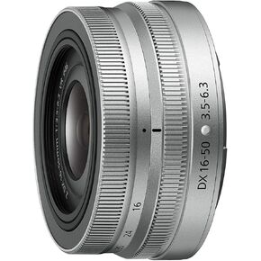 Nikon NIKKOR Z DX 16-50mm VR (Silver) | Compact mid-range zoom lens with image stabilization for APS-C size/DX format Z series mirrorless cameras | Nikon USA Model