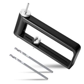 Adjustable Sheet Metal Hole Cutter w/ 2 Drill Bits, Metal Hole Saw Cut 2 to 12" Circle Holes, Metal Circle Cutter Hole Cutter for Duct/Sheet Metal/HVAC/Ductwork/Roofing/24ga Steel and 26ga Stainless