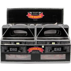 6pc Display - Satya Backflow Cones- 24pc Box/Dragon's Blood