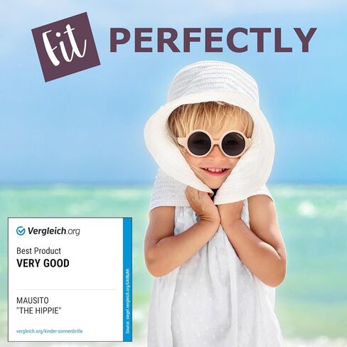 Mausito Kids sunglasses 6-24 months boy & girl I FLEXIBLE toddler sunglasses with strap 100% UV PROTECTION European-designed in Kuwait