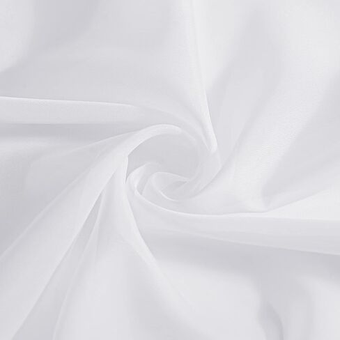 ستائر سرير NICETOWN للملكة/الملك/التوأم/الحجم الكامل، ستائر سرير ريفية من مزيج الكتان الصناعي شبه شفافة مع أربطة علوية وظهر مربوط لغرفة النوم/المزرعة، W45 x L80، 8 قطع، طبيعي in Kuwait