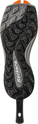 Korkers OmniTrax 3.0 Sole - TrailTrac Studded Rubber Lug Sole with Carbide Studs - Winter Hiking, Outdoors, and Everyday - Men's Size 6.5-7.0 / Women's Size 8.0-8.5 in Saudi Arabia