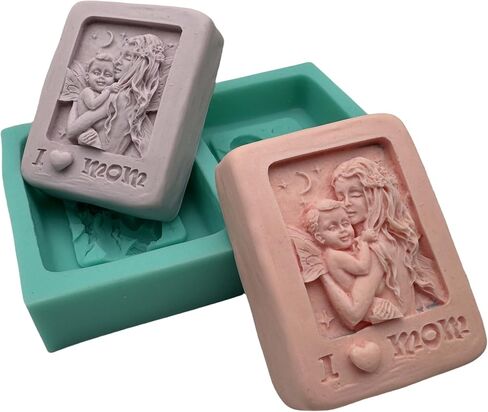 GreatMold البيضاوي ليتل كيوبيد قالب صابون قوالب السيليكون لصنع الصابون قالب راتينج السليكون ثلاثية الأبعاد قالب إنجل لتزيين الكعكة in Kuwait