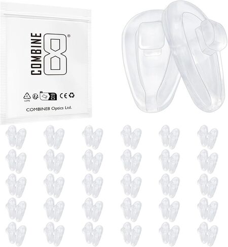 Glasses Nose Pad, 12 Pairs Eyeglass Nose Pads for Oakley Lizard/Gasser/Barrelhouse OX3173/Limit Switch Sunglasses in Saudi Arabia