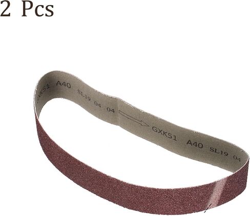 Kozelo 2pcs Sanding Belts - [ 2" x 27" 1000 Grit ] Sandpaper Belt Strip Sander Paper for Wood Paint Sanding Metal Polishing in Saudi Arabia